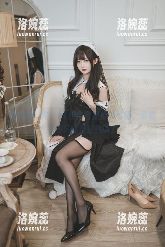 随意的一句，51酱全套黑婚纱写真，谁说婚纱只能是白色呢？