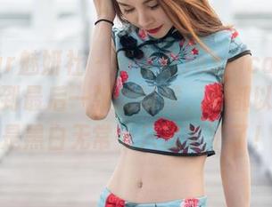 MiStar魅妍社 - 陆金佳Jessica黑色合集，翻到最后一张的时候，我都以为写的是黑白无常…只差丫丫了！