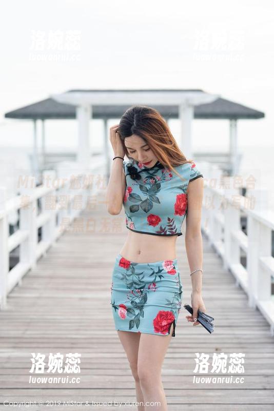MiStar魅妍社 - 陆金佳Jessica黑色合集，翻到最后一张的时候，我都以为写的是黑白无常…只差丫丫了！
