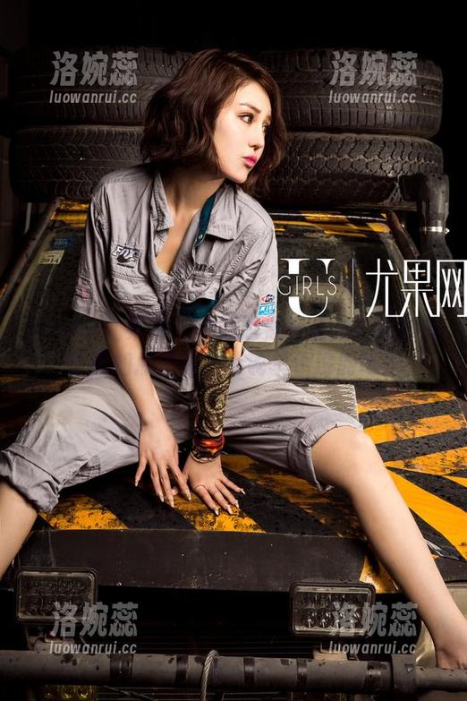 UGirls尤果网 - 白熙萌黑白合集：给你的壁纸加点调调，谁说单色没韵味？