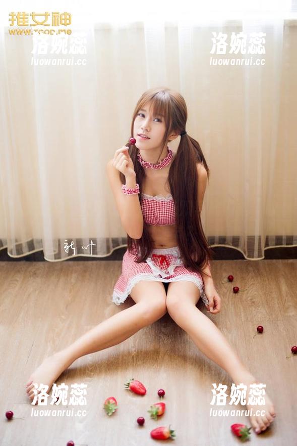 推女神 - 大安妮的无圣光双马尾图集，敢不敢俯瞰细节？