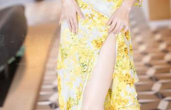 语画界 - 这张免费的77qiqi礼服照，让我一秒脑补她的红毯时刻！